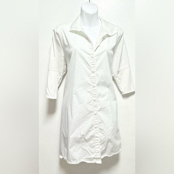 Stella Carakasi Dresses & Skirts - Stella Carakasi White Shirt Dress